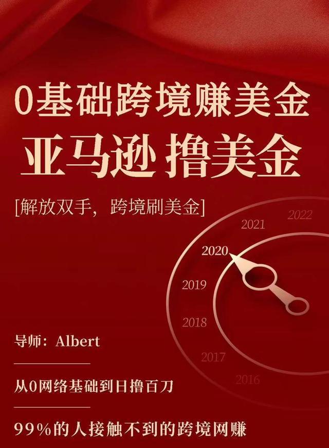 亚马逊撸美金项目，0基础跨境赚美金，解放双手，跨境刷美金-优才资源站