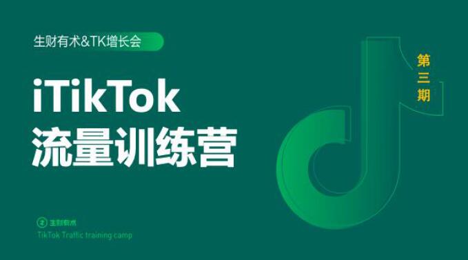 2020最新TikTok流量增长训练营（完结）附PPT-优才资源站