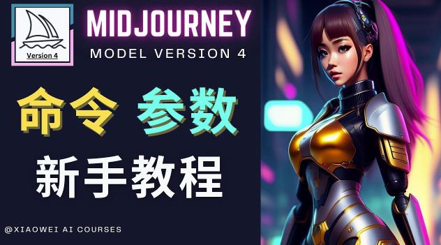 Midjourney新手入门教程，轻松创作顶级图像，命令参数-新手教程-优才资源站