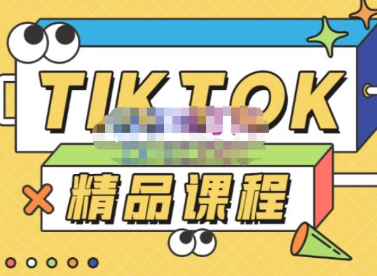 电商孵化中心·TikTok精品课程，教你玩转海外抖音，低成本创业，带您从0开始玩转TikTok-优才资源站