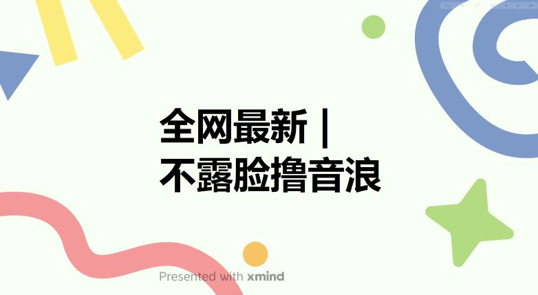 全网最新不露脸撸音浪，跑通自动化成交闭环，实现出单+收徒收益最大化【揭秘】-优才资源站