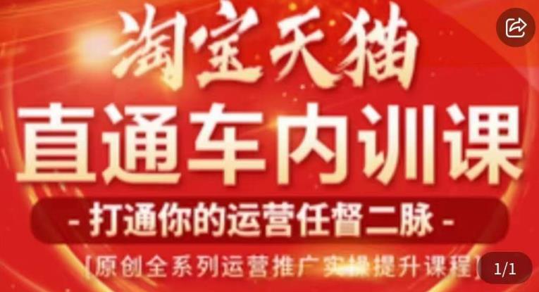 天问电商·2023淘宝天猫直通车内训课，零基础学起直通车运营实操课程-优才资源站