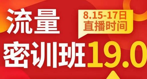 秋秋线上流量密训班19.0，打通流量关卡，线上也能实战流量破局-优才资源站