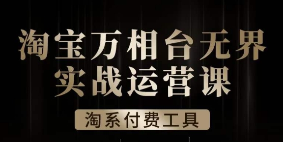 沧海·淘系万相台无界实战运营课，万相台无界实操全案例解析-优才资源站